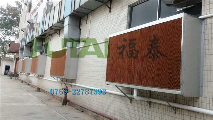 手袋車(chē)間水簾降溫案例…